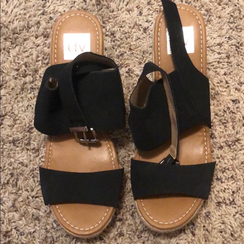 BRAND NEW! Dolce Vita (Target) wedge black sandals